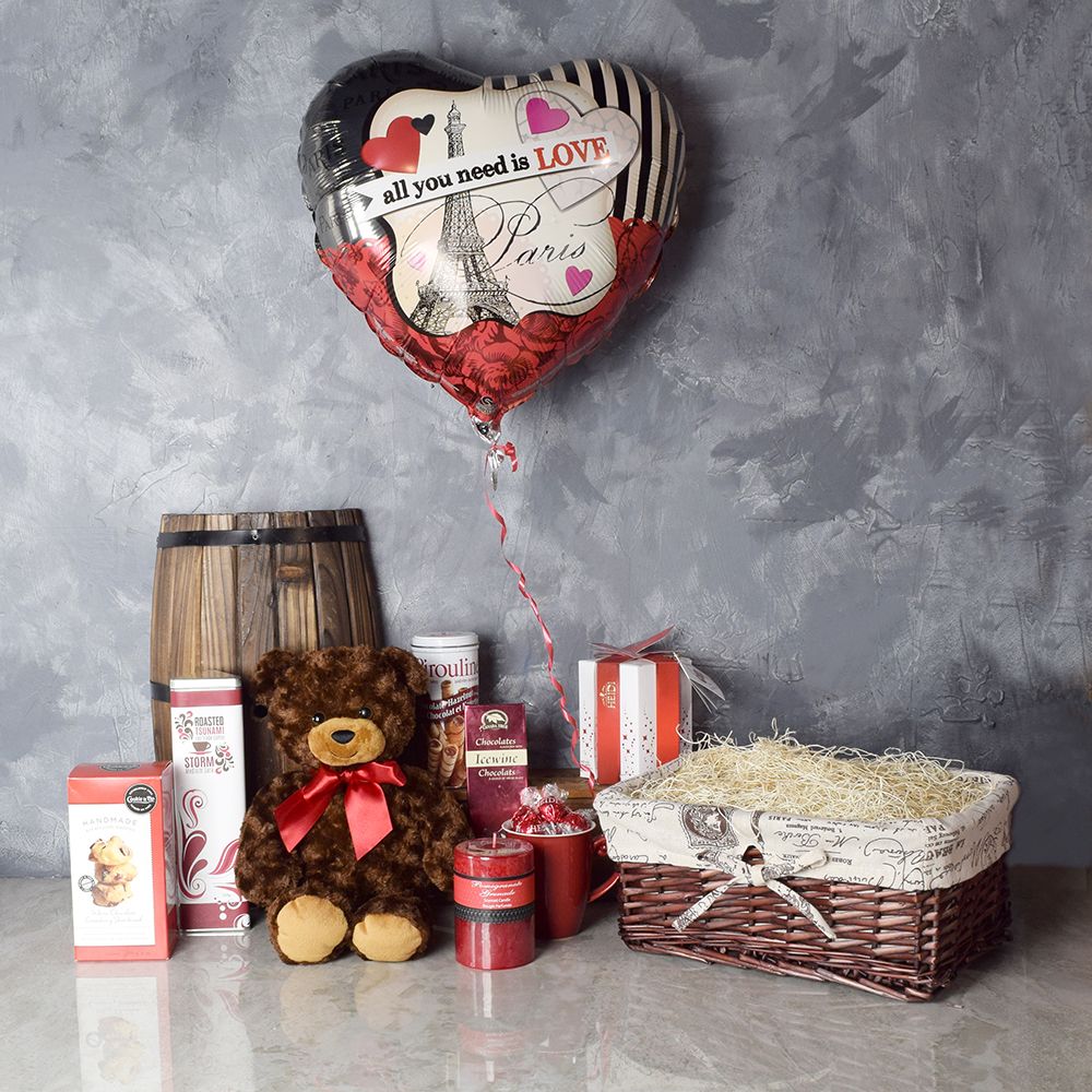 Plush Bear Chocolate Gift Box – how the gift is presented