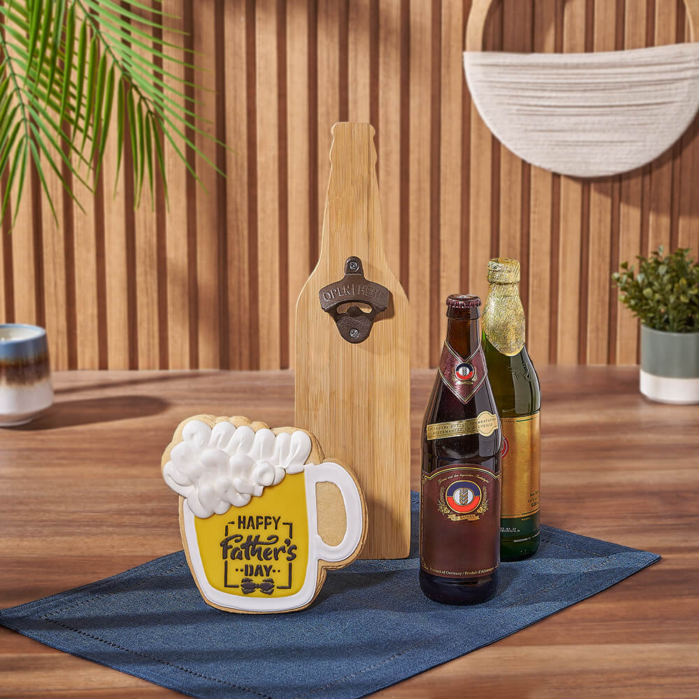 Father's Day Beer Gift Set – how the gift is presented