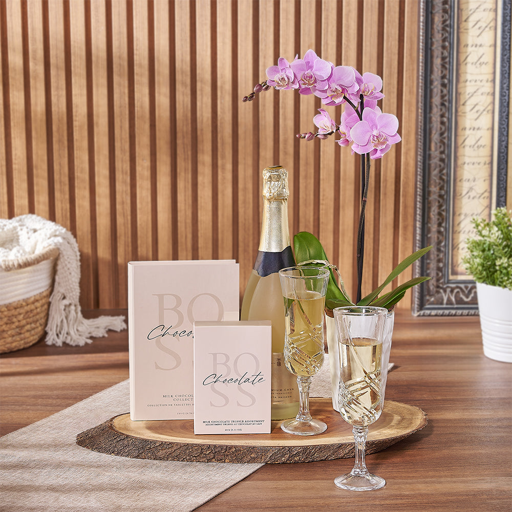 No Place Like Home Housewarming Gift Basket, Maine – how the gift is presented