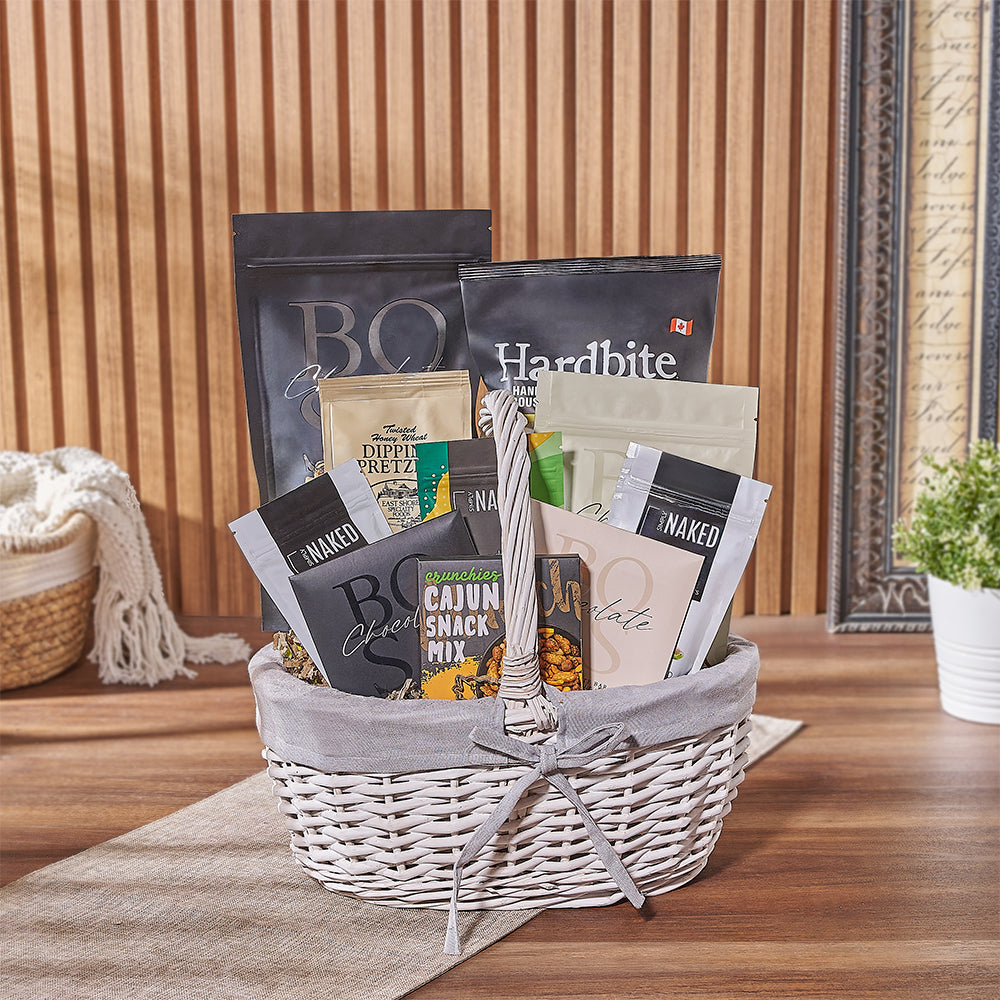 Cookies &amp; Nuts Snack Set, delight someone special - Maine Delivery