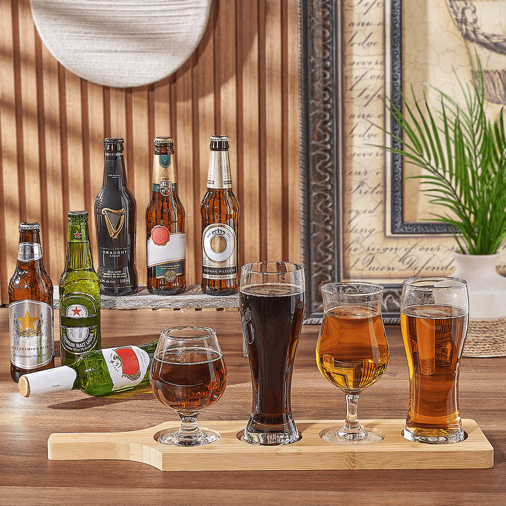 Beer Flight Sampler, beer gift, beer, beer flight board gift, beer flight board, Maine delivery