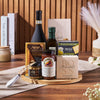 Cheese Board & Wine Gift Set from Maine Baskets - Wine Gift Basket - Maine Delivery