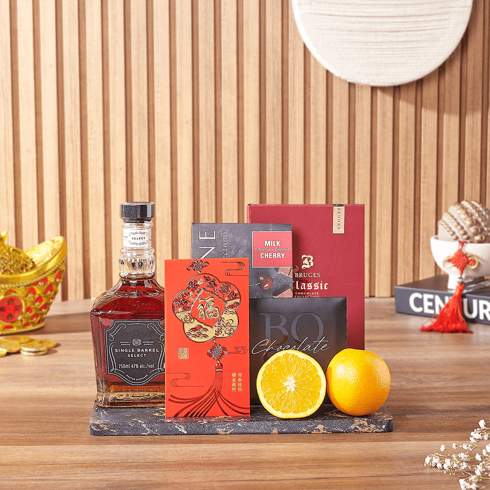Chinese New Year Lucky Spirits Gift – how the gift is presented