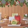 Christmas Cookie Gift Basket from Maine Baskets is a delightful assortment of cookies perfect for indulging during the holiday season - Maine Delivery