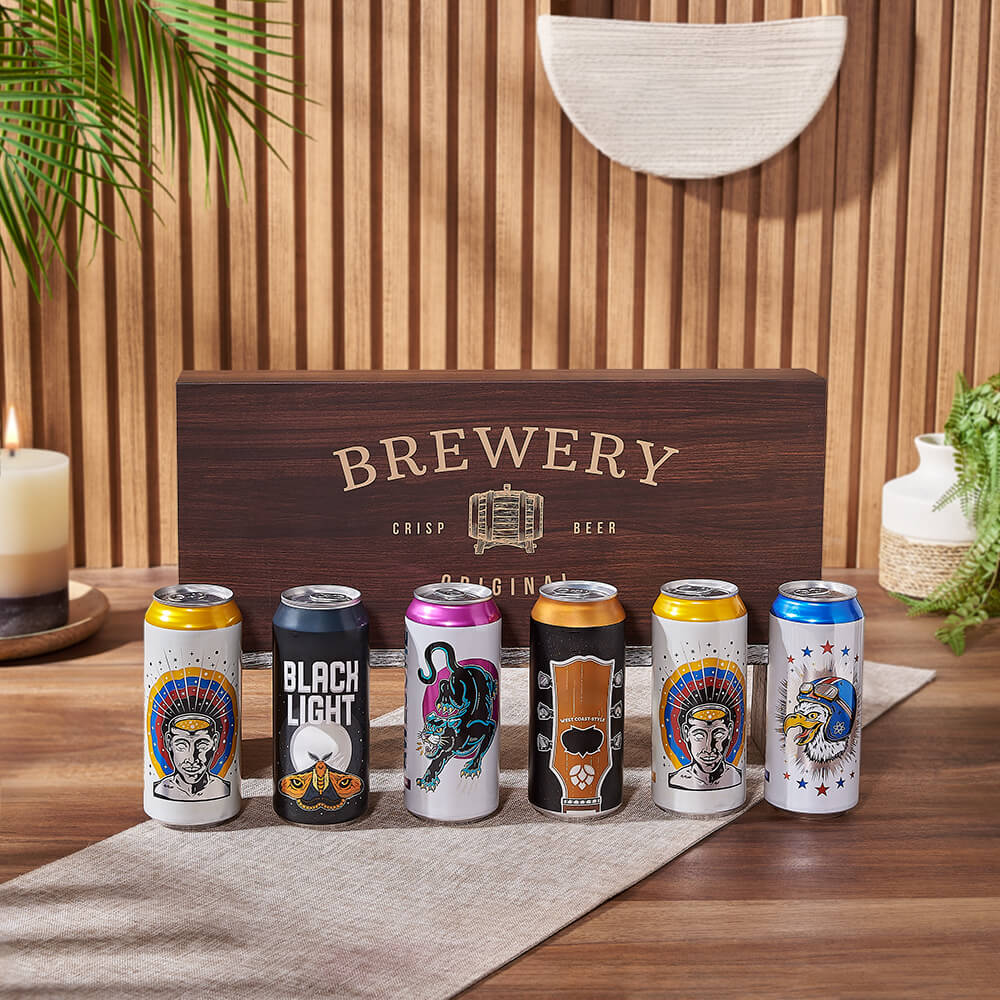 Craft Beer Gift Box – how the gift is presented