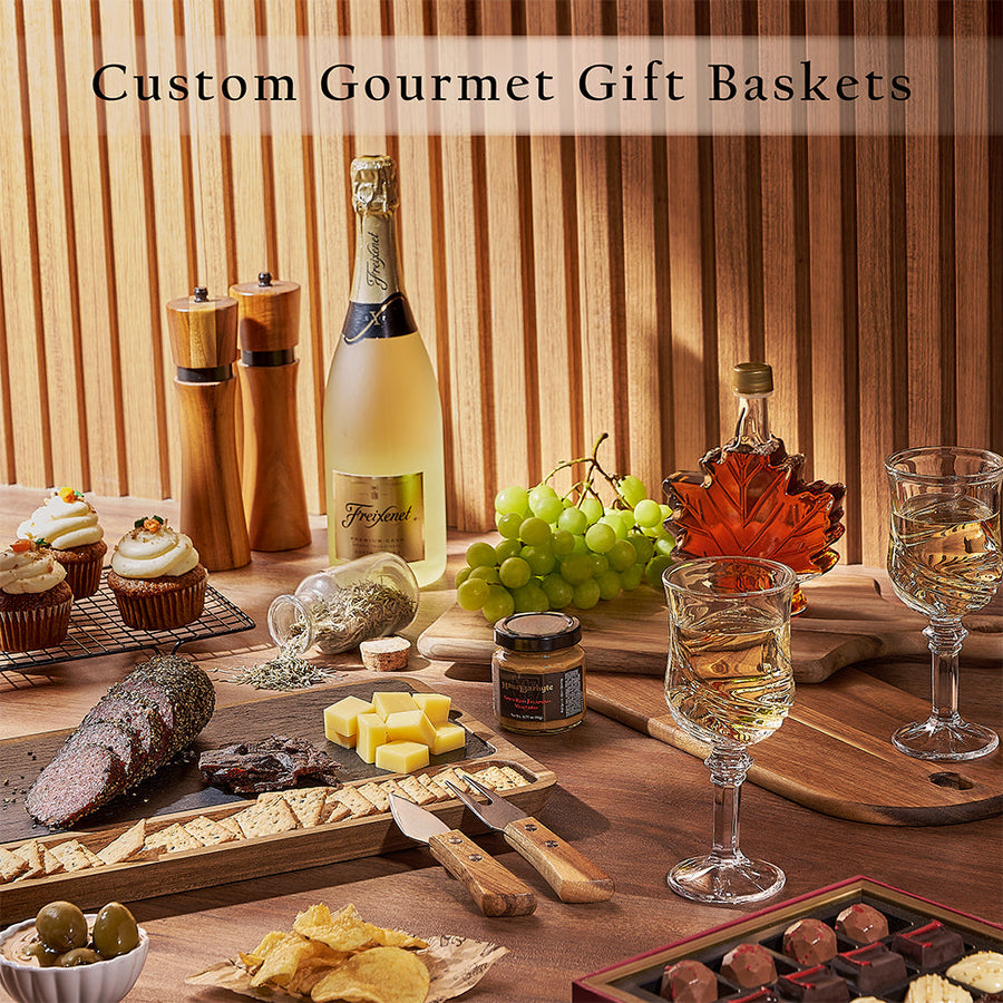 Custom Gourmet Gift Baskets from Maine Baskets - Gourmet Gift Set - Maine Delivery