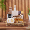 Deluxe Liquor & Decanter Gift Set from Maine Baskets - Liquor Gift Basket - Maine Delivery