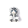 Diapers & Plush Tiger Champagne Gift Set from Maine Baskets - Champagne Gift Basket - Maine Delivery