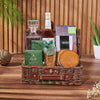 Elaborate Liquor & Decanter Gift from Maine Baskets - Liquor Gift Set - Maine Delivery