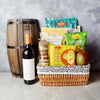 Flavors Of Diwali Gift Basket With Wine from Maine Baskets - Wine Gift Set - Maine Delivery