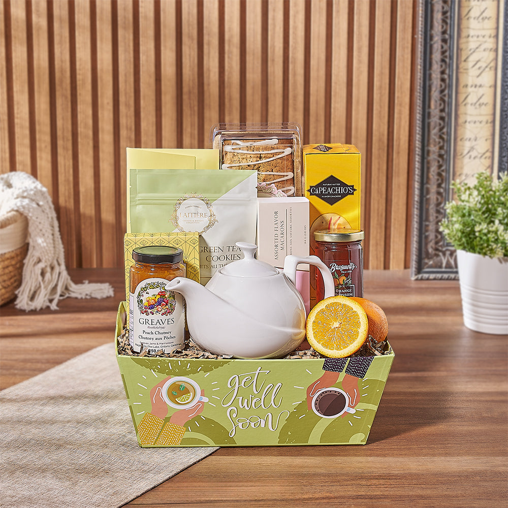 Professionally prepared gift basket for delivery in Maine