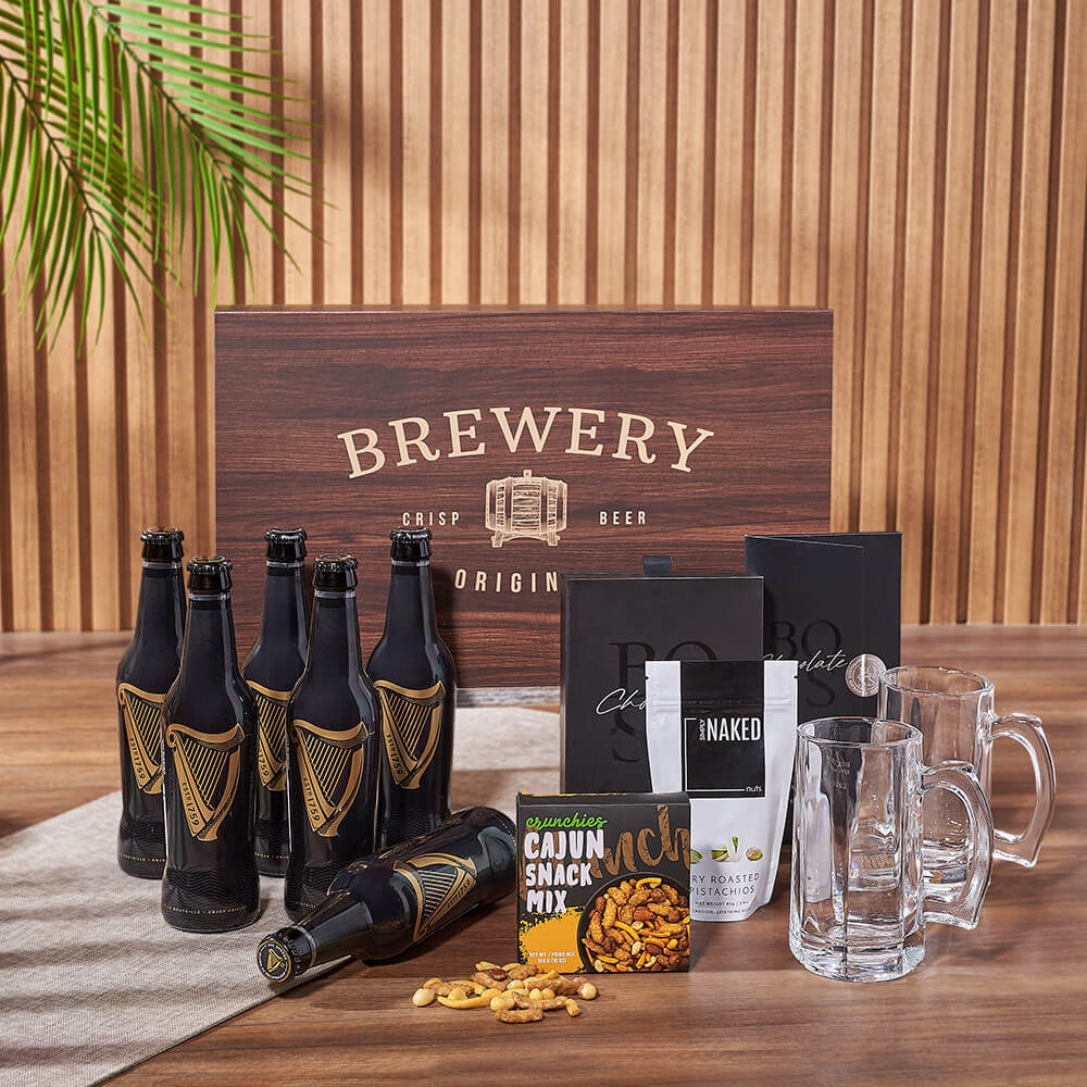 Guinness &amp; Goodies Gift Set –  Maine Baskets – Maine Delivery