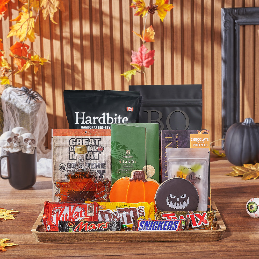 Halloween Candy &amp; Snack Board, halloween gift, halloween, candy gift, candy, cookie gift, cookie, Maine delivery