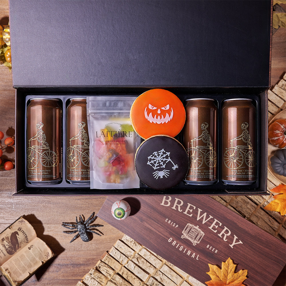 Halloween Brewery Beer Gift – how the gift is presented