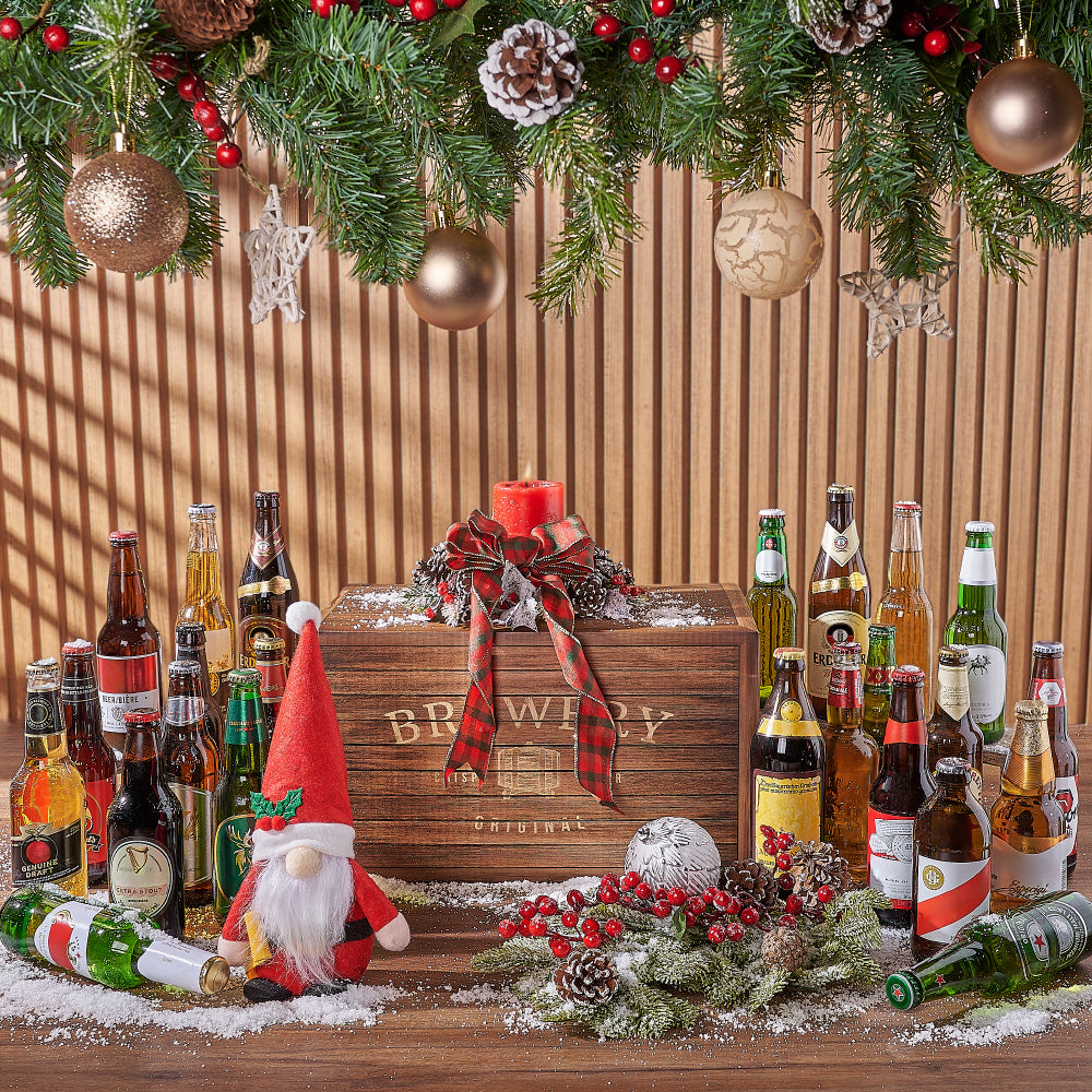 Holiday Beer Gift Box, beer gift, beer, christmas gift, christmas, holiday gift, holiday, Maine delivery