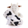 Hugging Cow Blanket from Maine Baskets - Plush Gift - Maine Delivery.