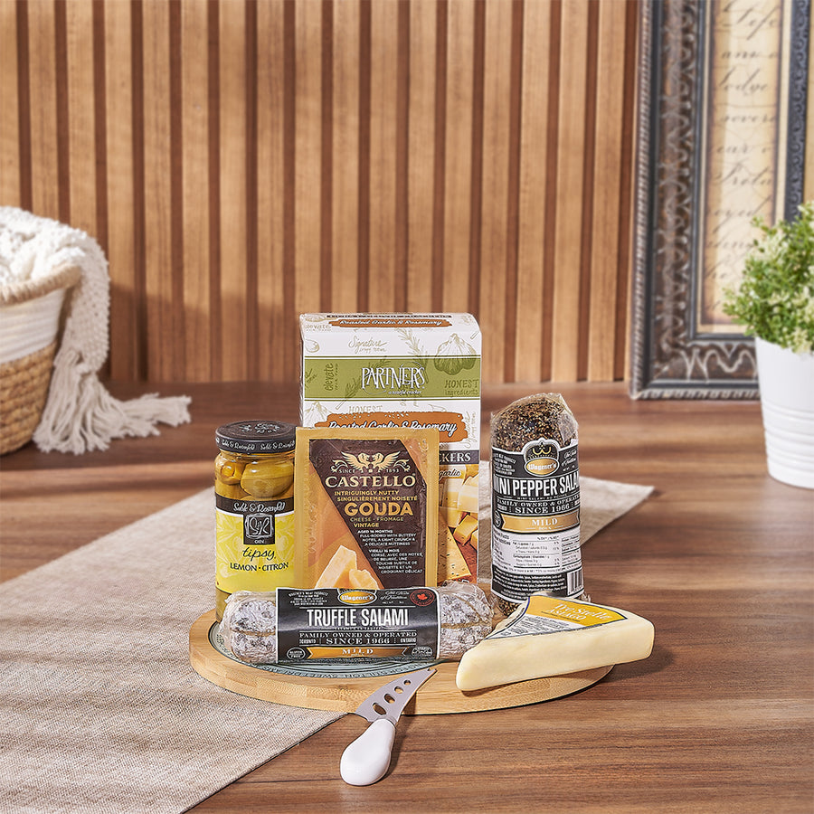 Luxurious Meat & Cheese Gift Set- Maine Delivery