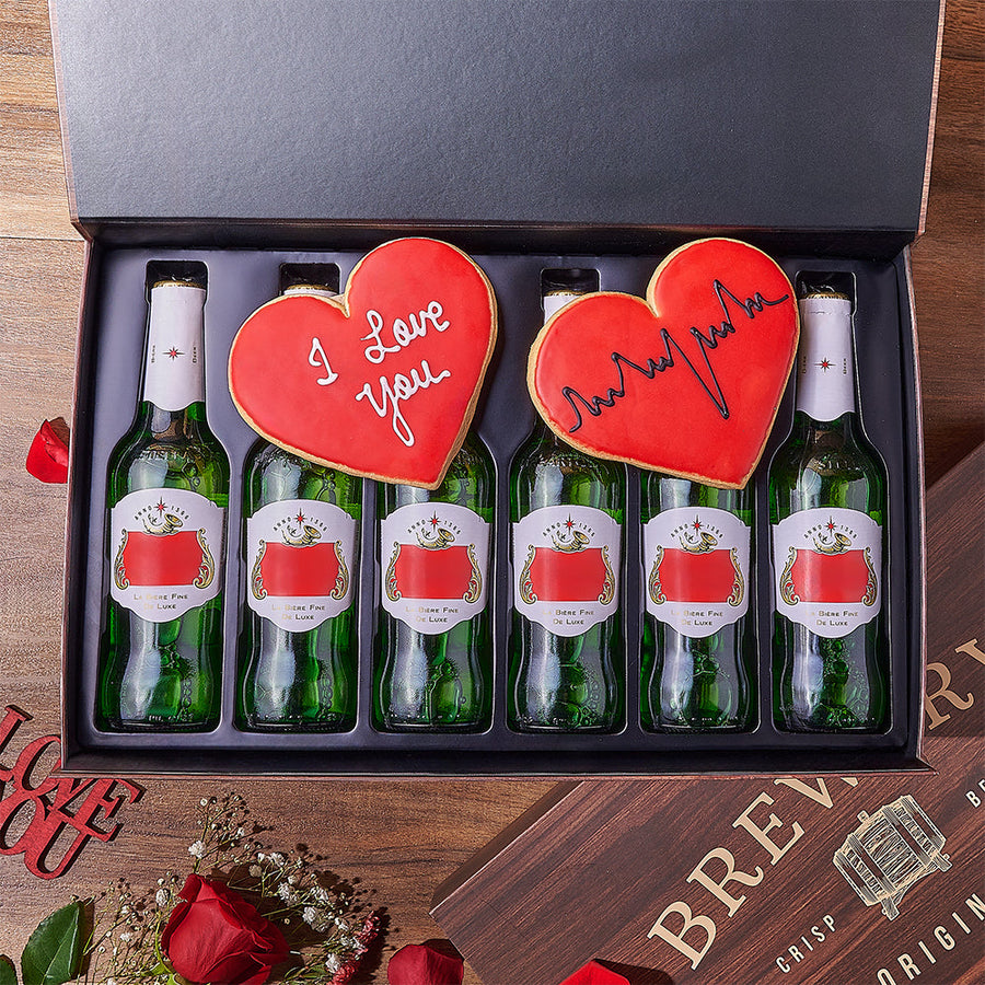 Parkdale Valentine’s Day Gift Box from Maine Baskets - Beer Gift Set - Maine Delivery