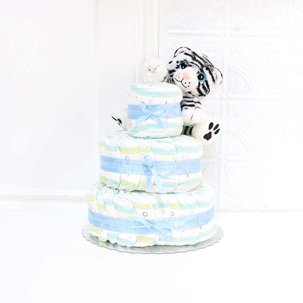Plush &amp; Perfect Baby Gift Set from Maine Baskets - Maine Delivery