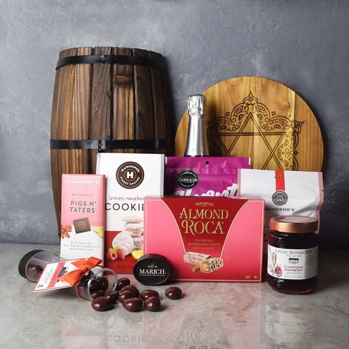 Prestigious Rosh Hashanah Chocolate Gift Set from Maine Baskets - Maine Delivery