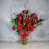 Rosedale Valentine's Day Vase from  Maine Baskets - Flower Gift -  Maine Delivery