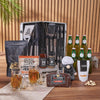 Smokin’ BBQ Grill Gift Set with Beer, grill gift, grill, beer gift, beer, bbq gift, bbq, Maine Delivery