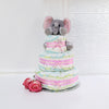 Unisex Diaper Cake from Maine Baskets - Maine Delivery