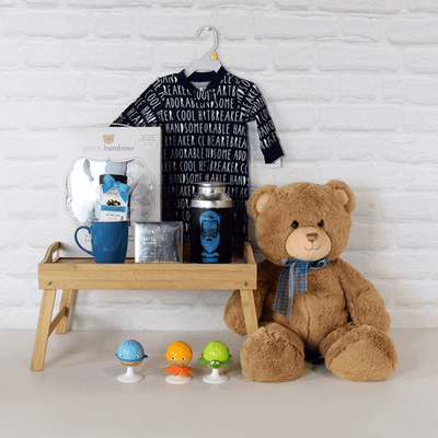 Warm Fuzzies Baby Gift Set from Maine Baskets - Maine Delivery