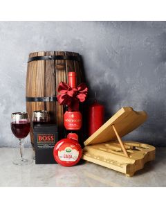 Grand Piano & Wine Gift Basket, wine gift baskets, chocolate gift baskets, Valentine's Day gifts, gift baskets, romance
