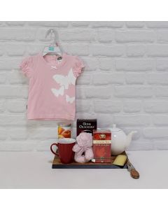 DOLL UP THE BABY GIRL GIFT SET, baby girl gift basket, welcome home baby gifts, new parent gifts