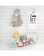 Father’s Love Gift Basket, baby gift baskets, baby gifts, gift baskets, newborns
