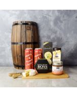 Bold & Zesty Beer Gift Set, beer gift baskets, gourmet gift baskets, gift baskets