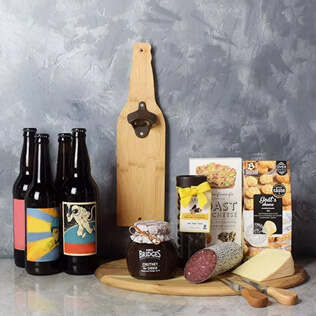 Beer & Cheese Lover's Basket Maine